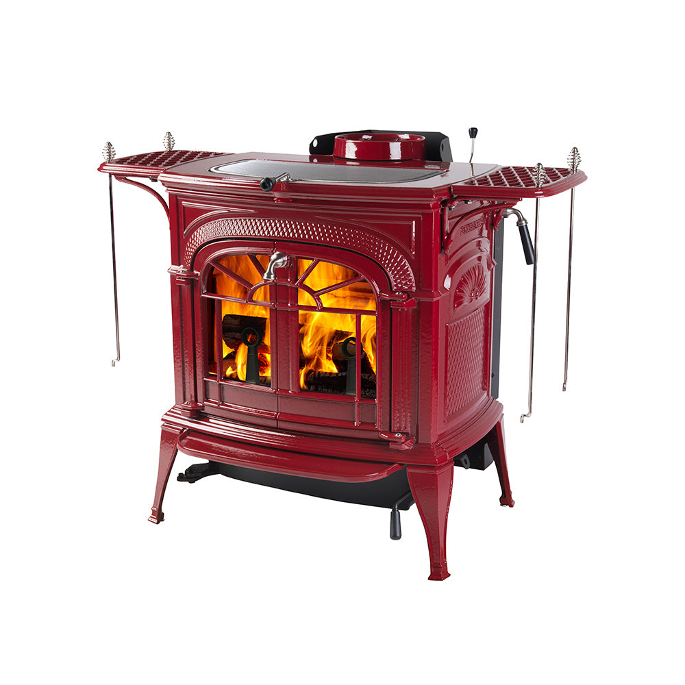 Vermont Castings Intrepid Red Wood Stove